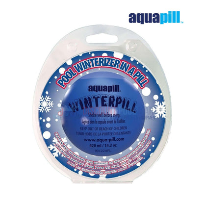 90222APL | AquaPill WinterPill Pool Winterizer | 30k Gallons in packaging, featuring winter-themed design, from Discount Pool Mart.