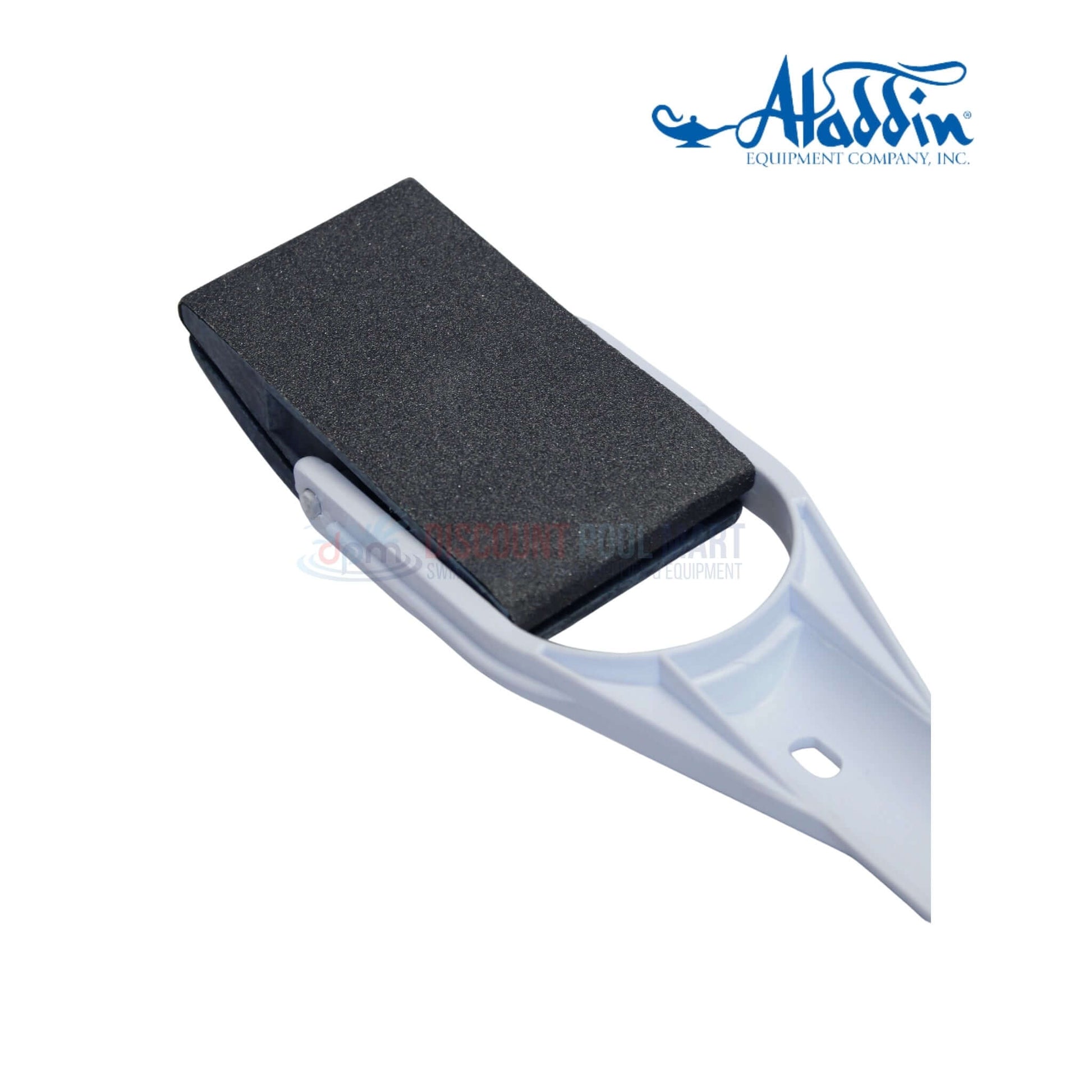 908 | Aladdin Super Sander Pool Stain Remover with heavy-duty rubber body for pool cleaning, from Discount Pool Mart.