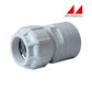 935-125 1.25" Copper to 1.5" PVC Compression Adapter in white, ideal for pool supplies at Discount Pool Mart.