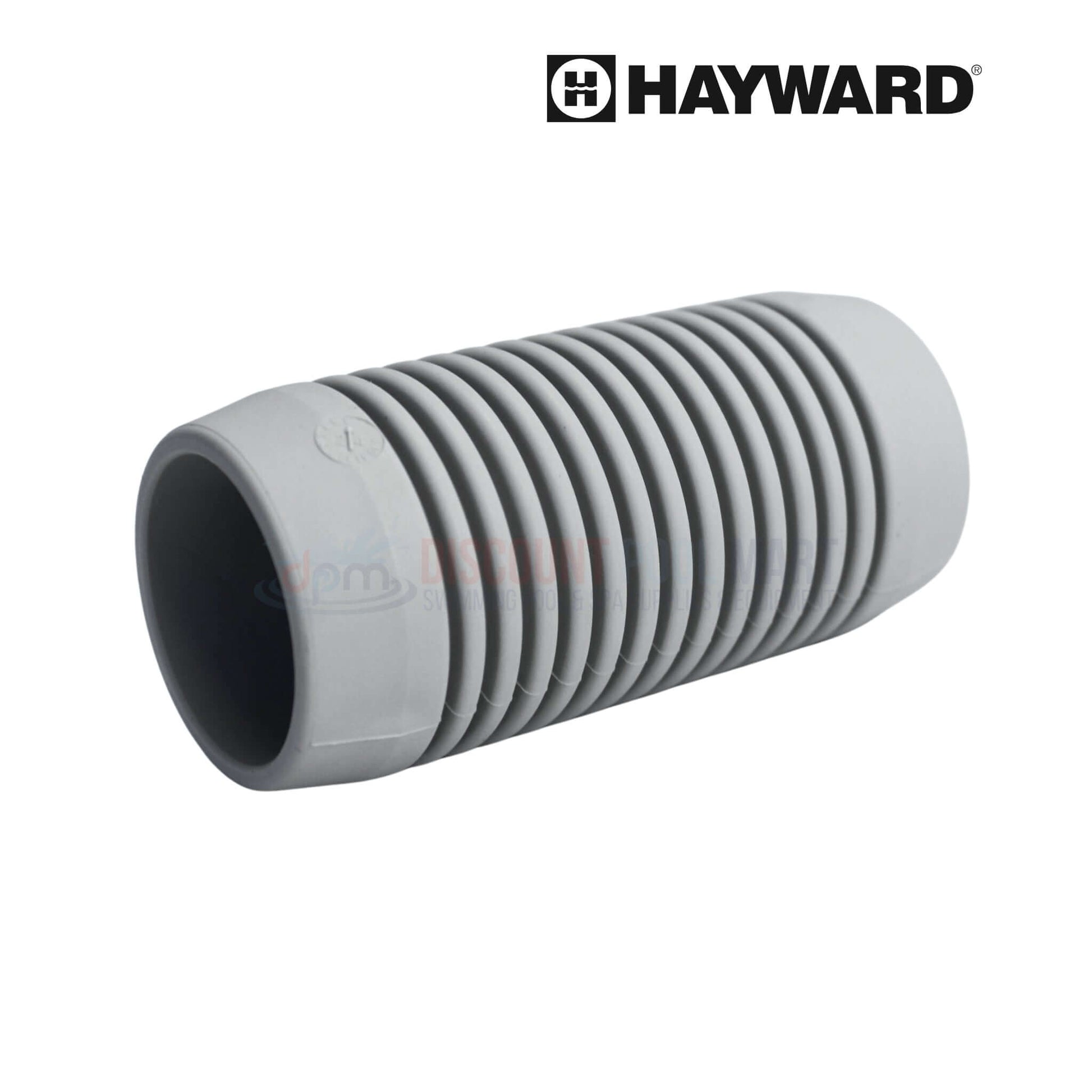 AXV098 | Hayward Hose Adapter 1.5" x 4", gray hose connector for pool equipment, from Discount Pool Mart, DPM.