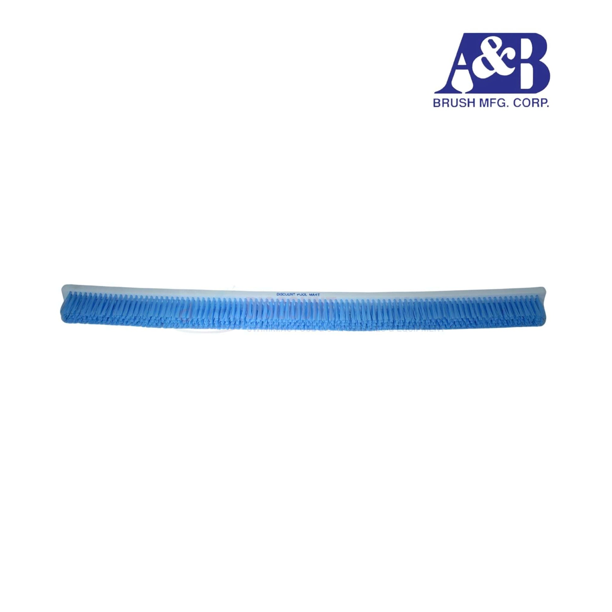 A&B Curved Commercial Wall Brush 24" 3020-R for pool cleaning from Discount Pool Mart DPM.