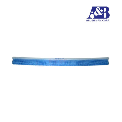 A&B Curved Commercial Wall Brush 24" 3020-R for pool cleaning from Discount Pool Mart DPM.