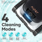Aiper Scuba N1 Cordless Robotic Pool Cleaner showing 4 cleaning modes: Auto, Floor Only, Wall Only, Eco from Discount Pool Mart.