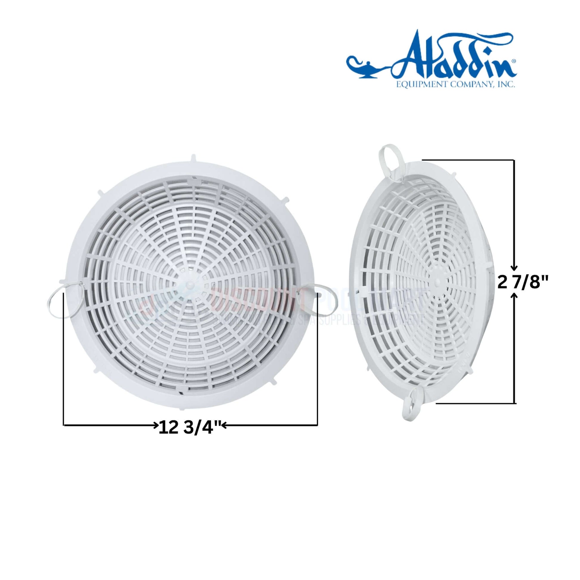 Aladdin B-40 skimmer basket, 12.75 inch diameter, effective for pool upkeep from Discount Pool Mart DPM.