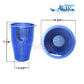 Aladdin Pump Basket B-199 dimensions, blue color, compatible with Pentair WhisperFlo, available at Discount Pool Mart DPM.