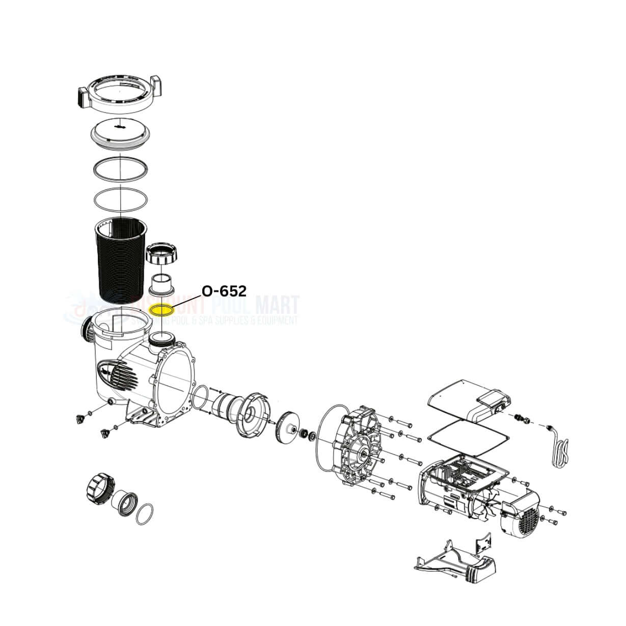 Aladdin Union O-Ring For Jandy ePump and Stealth Pumps | R0446400 | O-