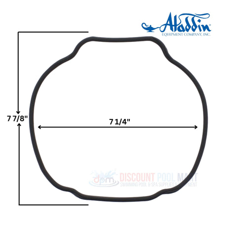 Aladdin Housing O-Ring O-529 dimensions 7 1/4" x 7 7/8" for Hayward pumps at Discount Pool Mart DPM.