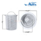 Aladdin B-13 No-Niche skimmer basket dimensions, durable plastic construction, available at Discount Pool Mart DPM.