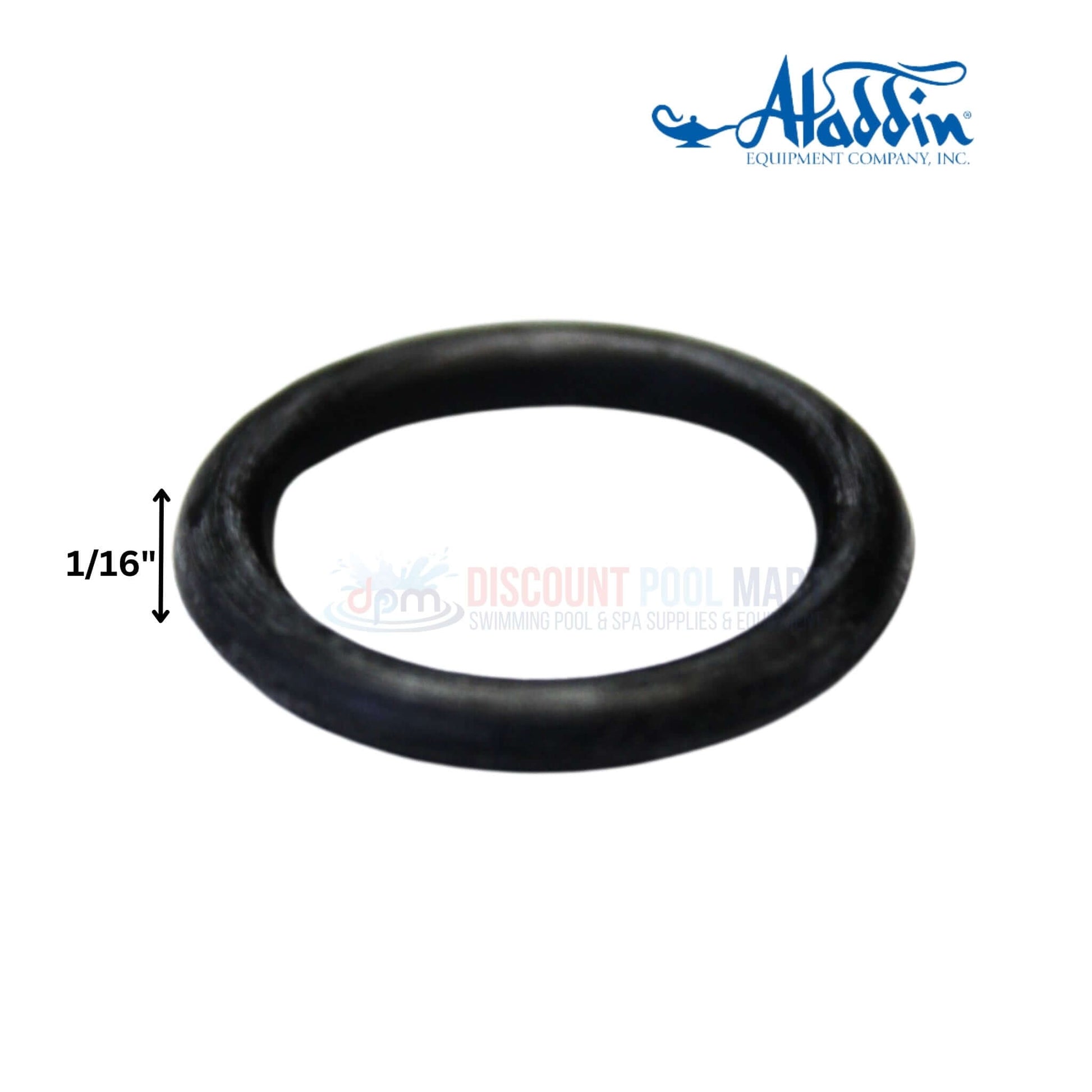 Aladdin O-Ring 5/8" x 1/16" for Pentair pump drain plugs | Discount Pool Mart DPM | Reliable sealing