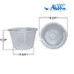 Aladdin B-9 replacement basket for Hayward SP1070E skimmer, 8.125" diameter, quality pool maintenance from Discount Pool Mart DPM.