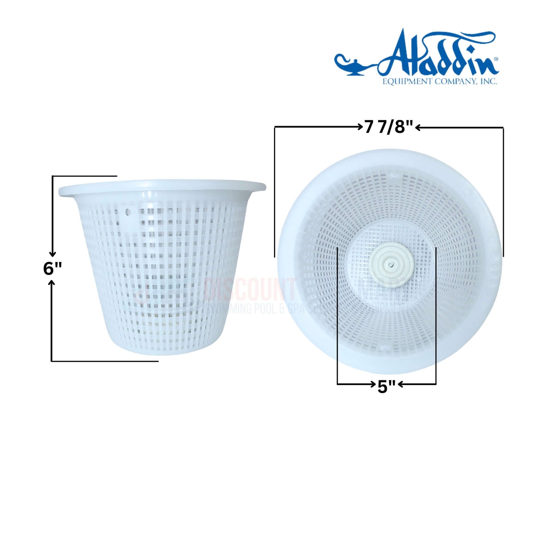 Aladdin Skimmer Basket B-136 for pool skimmers, durable and efficient debris collection by Discount Pool Mart DPM.