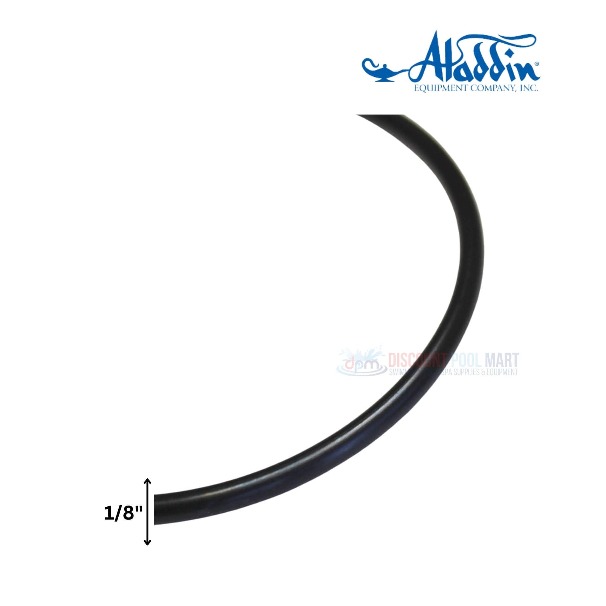 Aladdin Union O-Ring O-245 1/8" for pool and spa systems, from Discount Pool Mart DPM, ensuring leak-free seal.