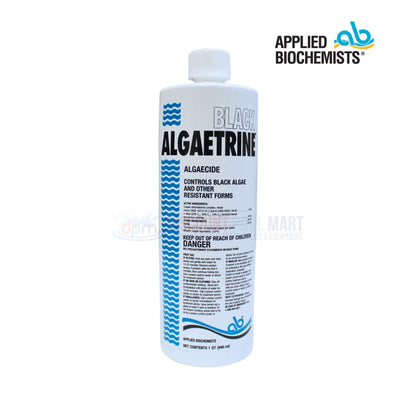 Applied Biochemists Black Algaetrine Algaecide 32 oz for black algae removal. Available at Discount Pool Mart DPM.