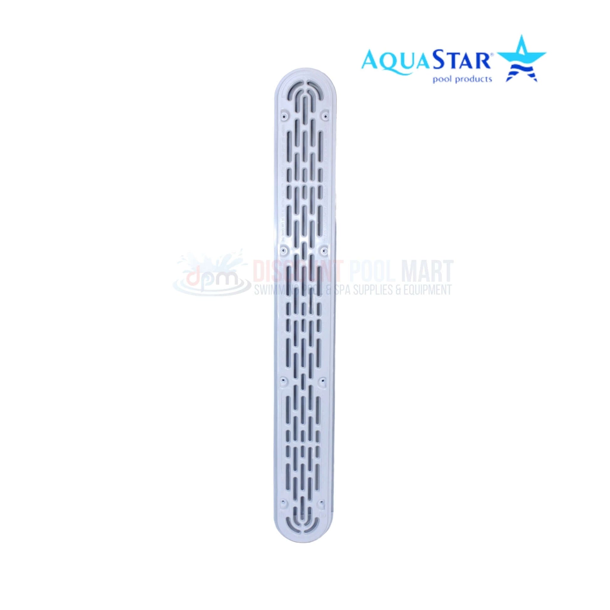AquaStar 32" Channel Drain with Flat Grate for pools, SKU 32CDFLFR101, DPM Discount Pool Mart
