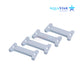 AquaStar Pool Products brackets, four pieces, for AquaStar channel drain installation | Discount Pool Mart DPM
