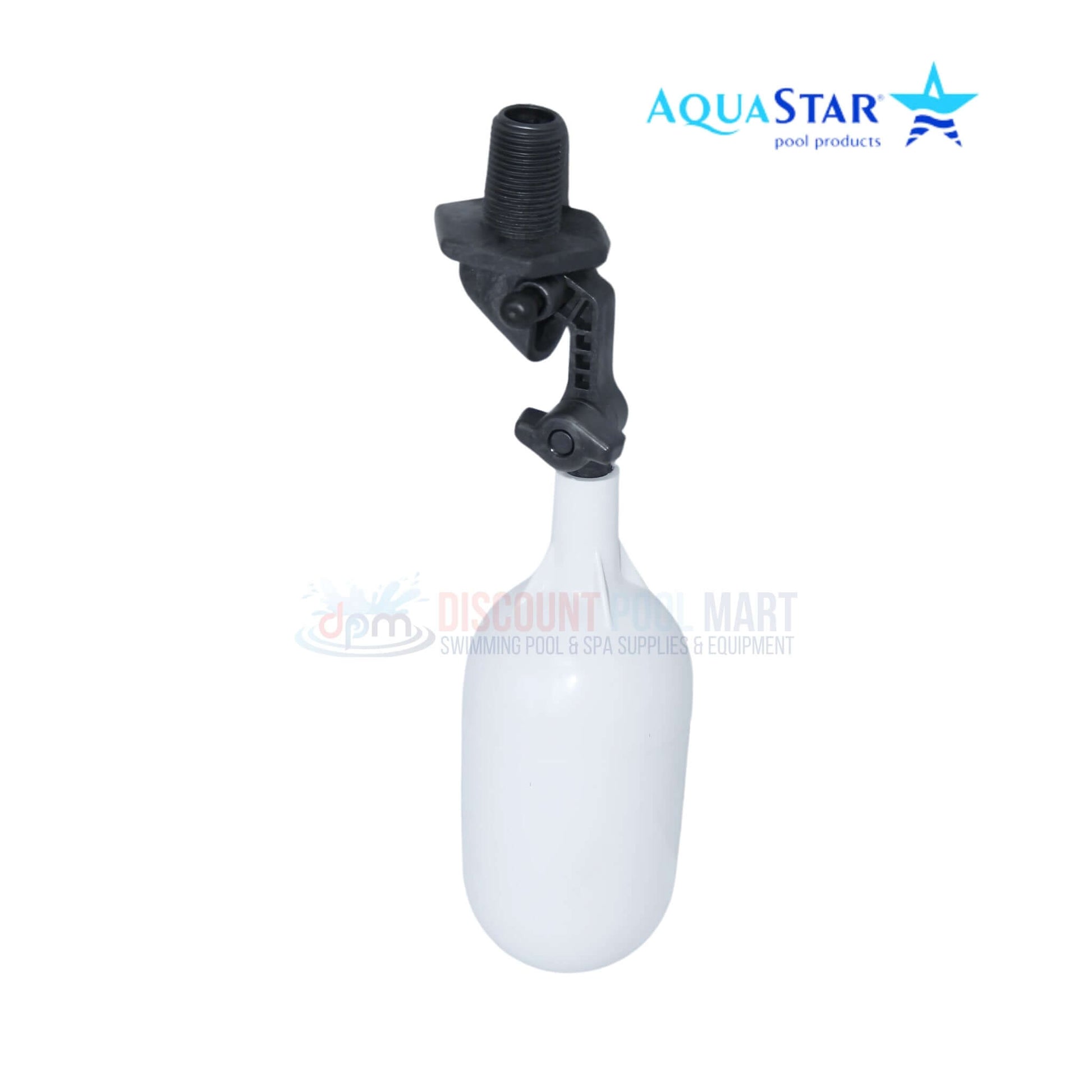 AquaStar Float Valve AFBV for FillStar Pool Leveler by Discount Pool Mart DPM, 1/2" MPT, reliable water level adjustment.