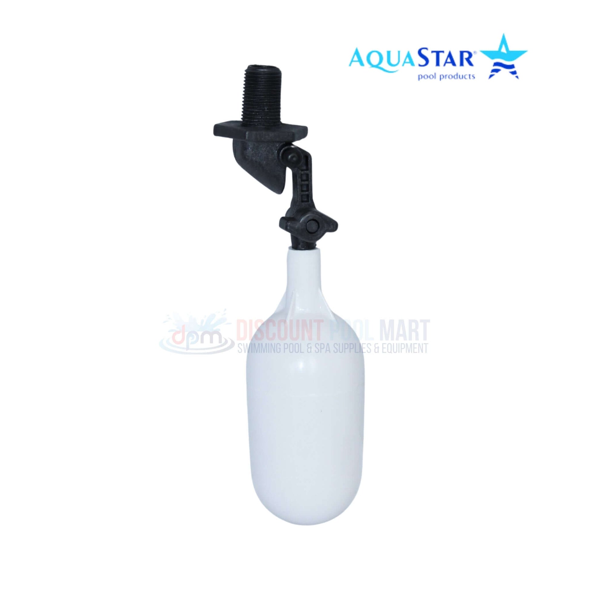 AquaStar Float Valve AFBV for FillStar Pool Water Leveler by Discount Pool Mart, 1/2" MPT, reliable water level control.