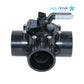 AquaStar FlowStar 3-Way Diverter Valve 2" Socket x 2.5" Spigot AV3W20C at Discount Pool Mart DPM.