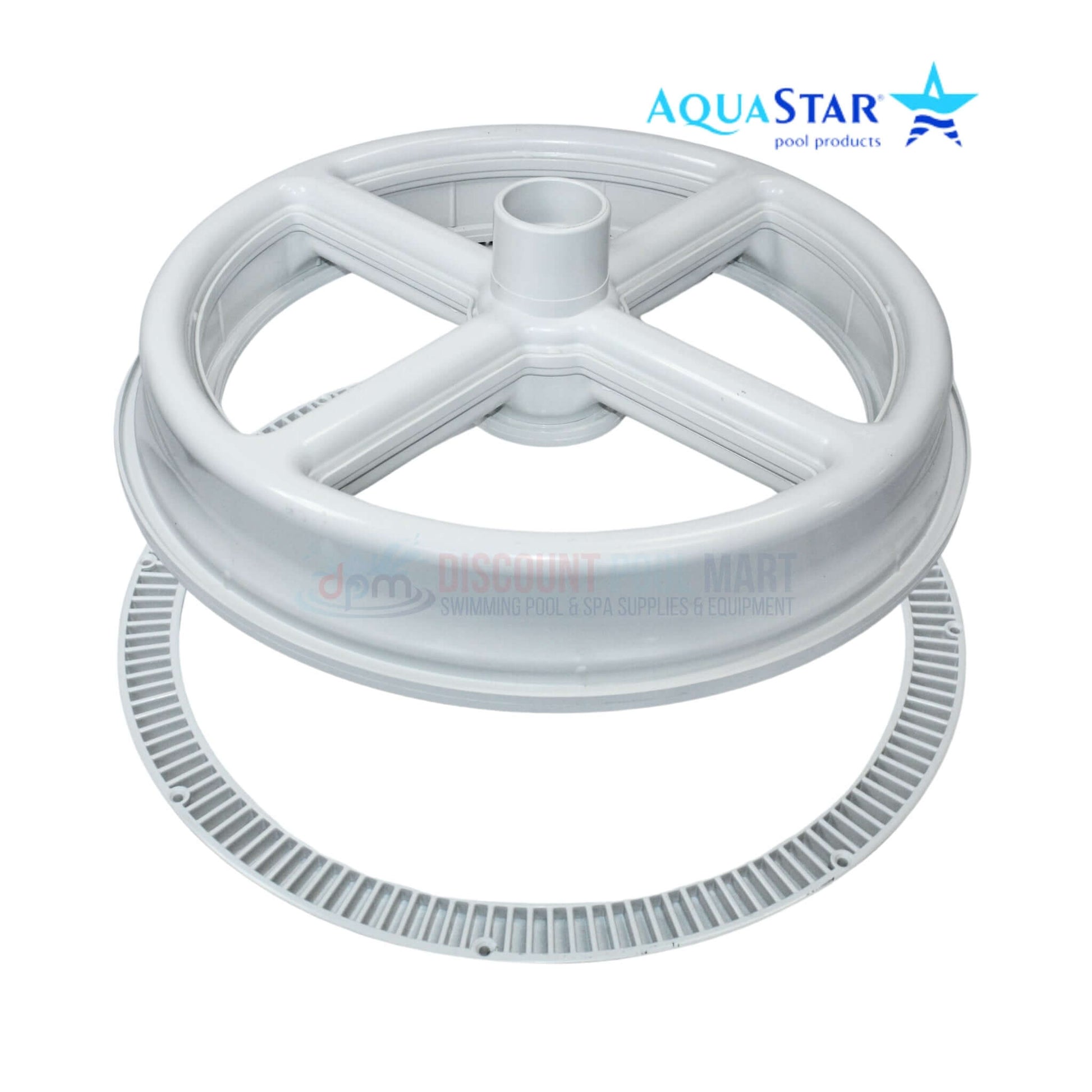 AquaStar FC101 20" Full Circle Suction Cover with One-Port Sump from Discount Pool Mart DPM