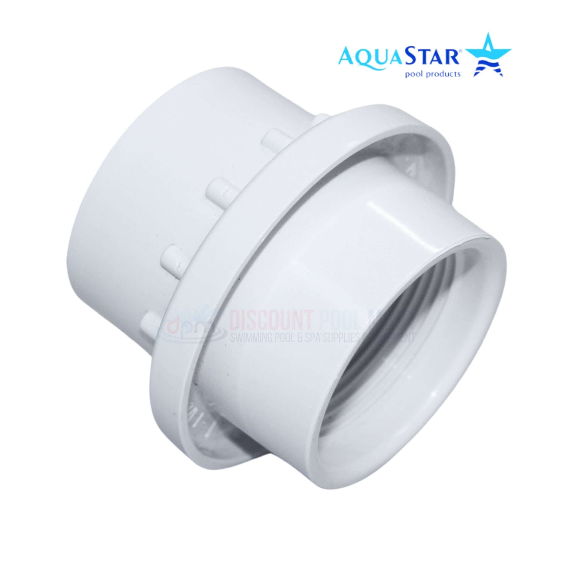 AquaStar Light Niche Return Fitting for 1.5" pipe, SKU 3601, available at Discount Pool Mart DPM.