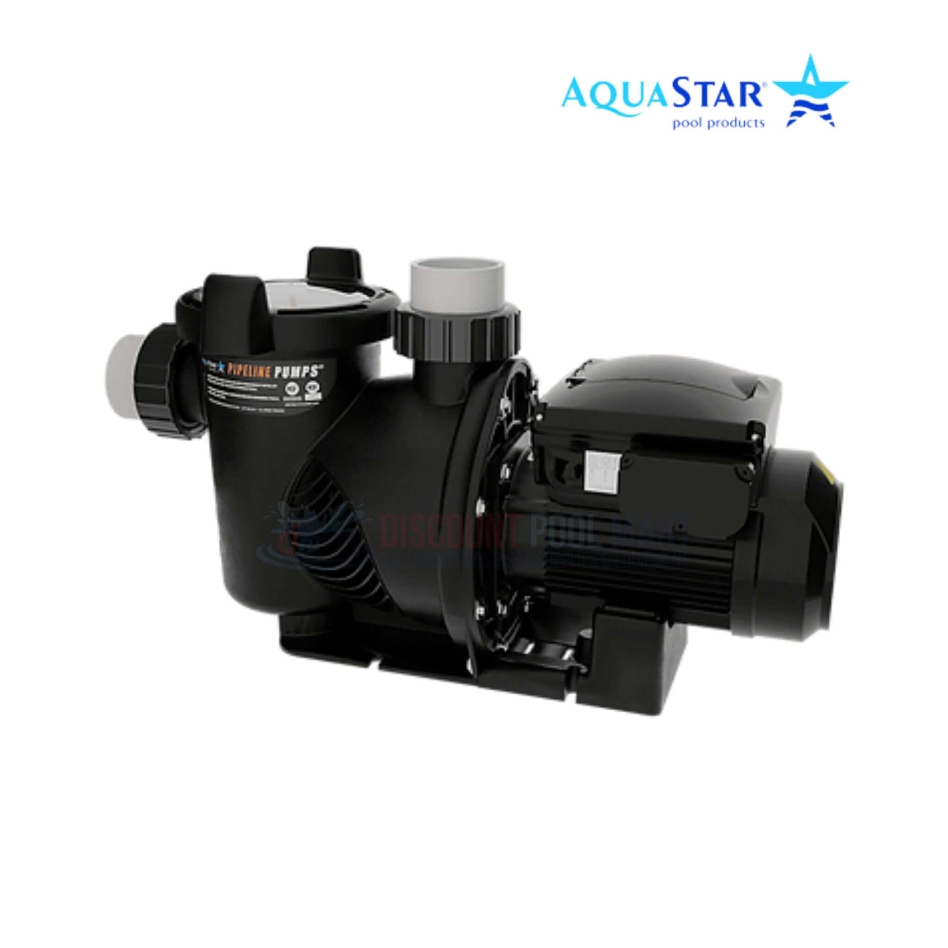 AquaStar Smart Pipeline Pool Pump PLP150S, 1.5HP, variable speed, energy-efficient, Discount Pool Mart DPM.