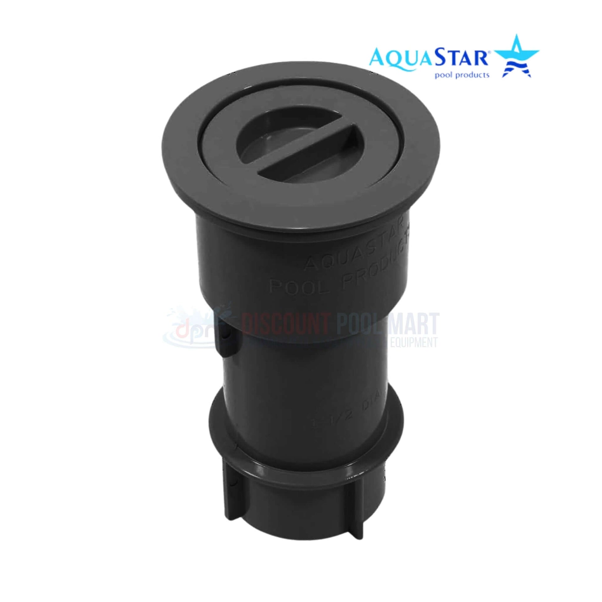 AquaStar Umbrella Stand with Sleeve and Center Cap, Black, 5" for pool, volleyball poles, tiki torches at Discount Pool Mart DPM.