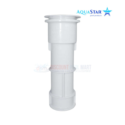 AquaStar Umbrella Stand US101 in white, 7.5-inch, durable ABS polymer for pool use. Available at Discount Pool Mart DPM.