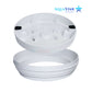 AquaStar 10" Fillable Skimmer Lid and Frame in White. Great for pool decks. SKU FL10101 from Discount Pool Mart.