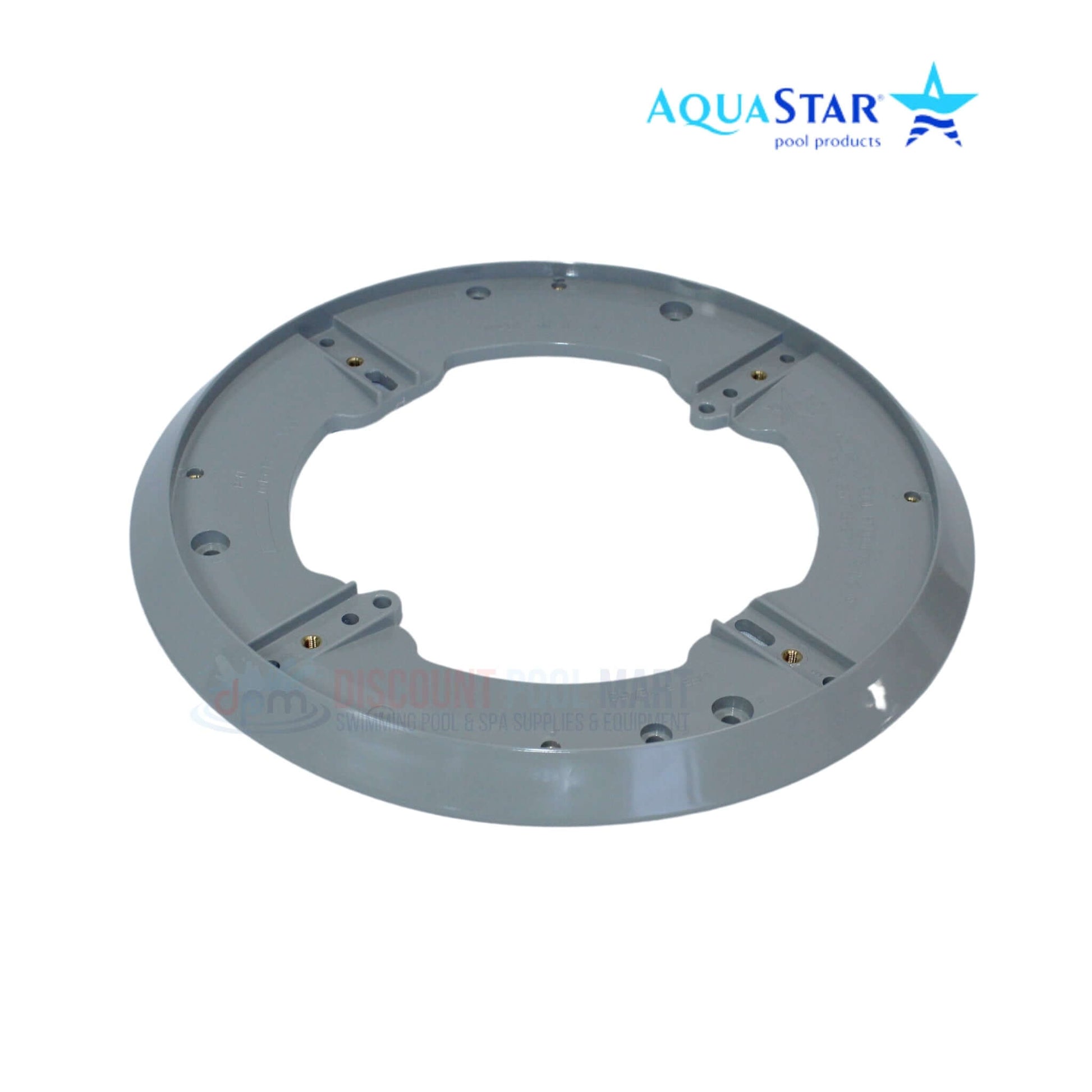 AquaStar 10" Round Main Drain Cover Grate in light gray, SKU A10RCFR103, from Discount Pool Mart DPM.