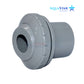 AquaStar SL8203 Directional Eyeball Fitting 1.5" MPT 0.75" Eye Gray | Discount Pool Mart DPM