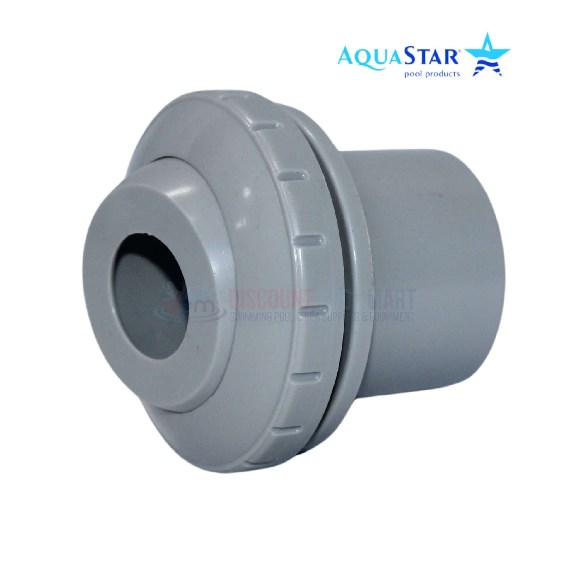 AquaStar SL8203 Directional Eyeball Fitting 1.5" MPT 0.75" Eye Gray | Discount Pool Mart DPM