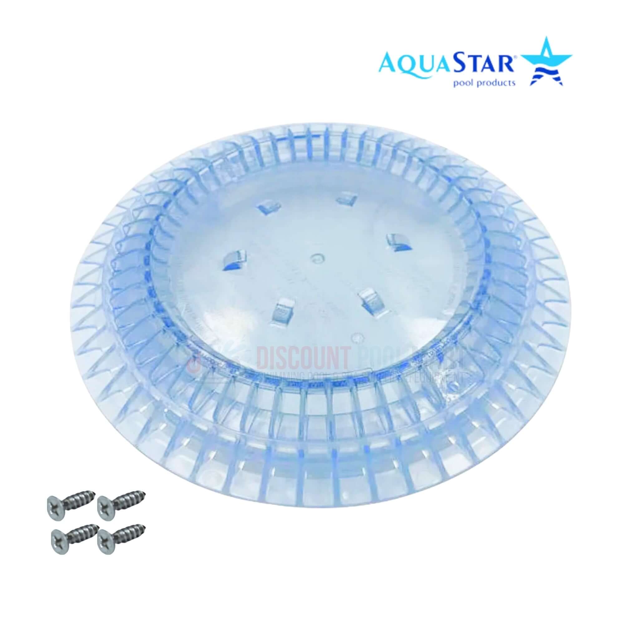 CC8100 | AquaStar Fill Up Main Drain Cover | Clear