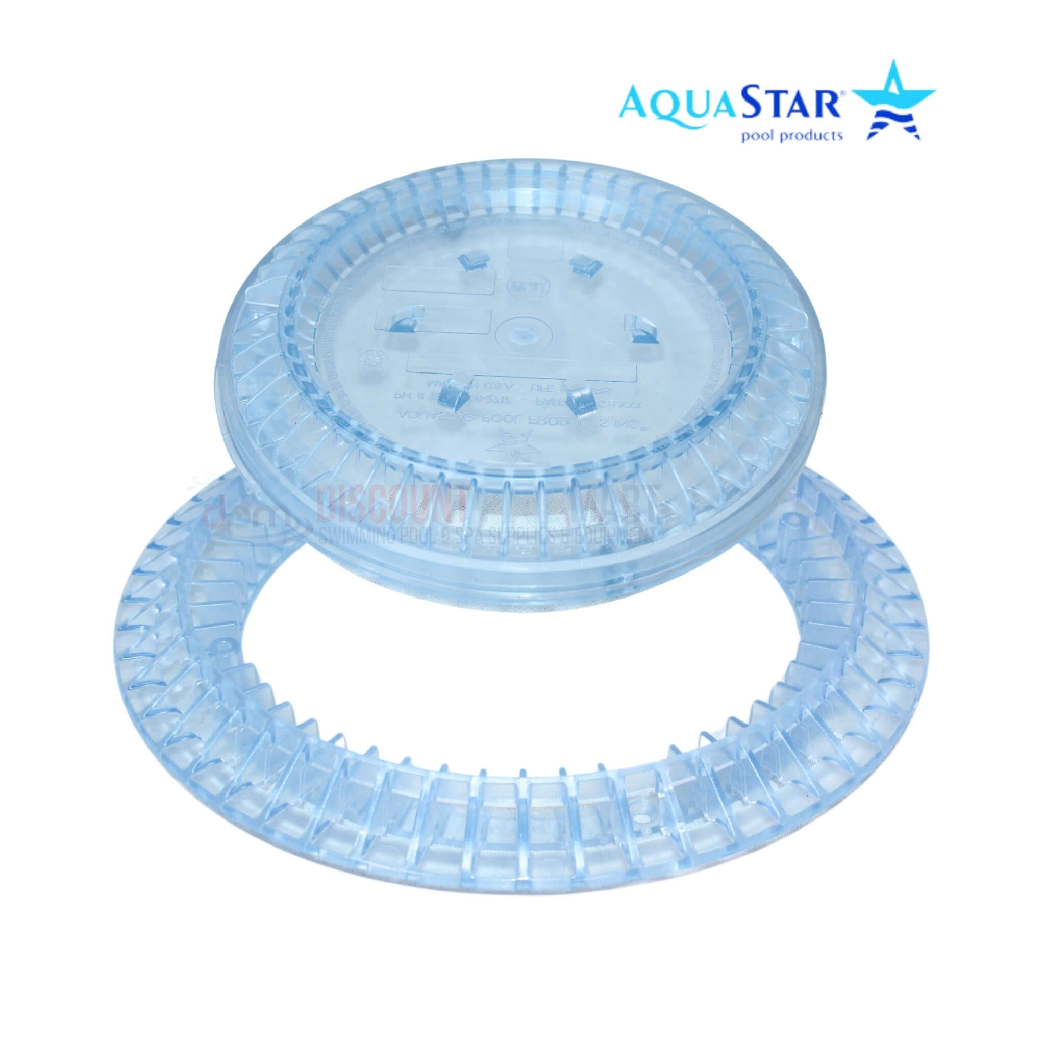 CC8100 | AquaStar Fill Up Main Drain Cover | Clear