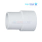 AquaStar 2" Pipe Extender PE20101 for seamless trench connections, from Discount Pool Mart DPM.