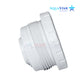 AquaStar Therapeutic Spinner Jet TS101 in white, compatible with 1 1/2" fittings from Discount Pool Mart DPM.