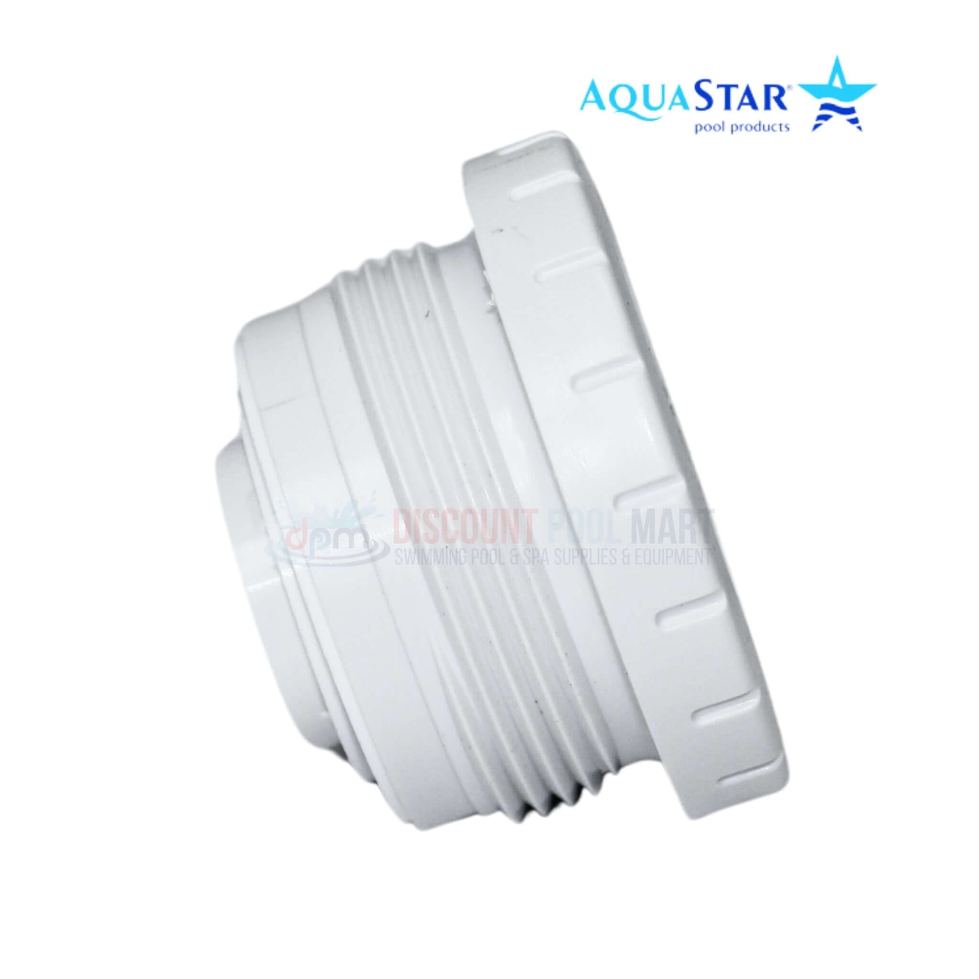 AquaStar Therapeutic Spinner Jet TS101 in white, compatible with 1 1/2" fittings from Discount Pool Mart DPM.
