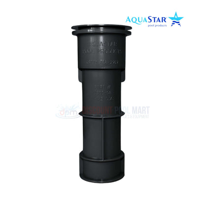AquaStar Umbrella Stand with Sleeve and Center Cap, 7.5-inch, Black, from Discount Pool Mart DPM.