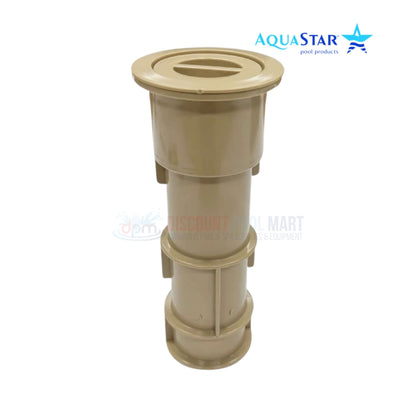 AquaStar Umbrella Stand with Sleeve and Center Cap in tan, 7.5" height. Available at Discount Pool Mart DPM.