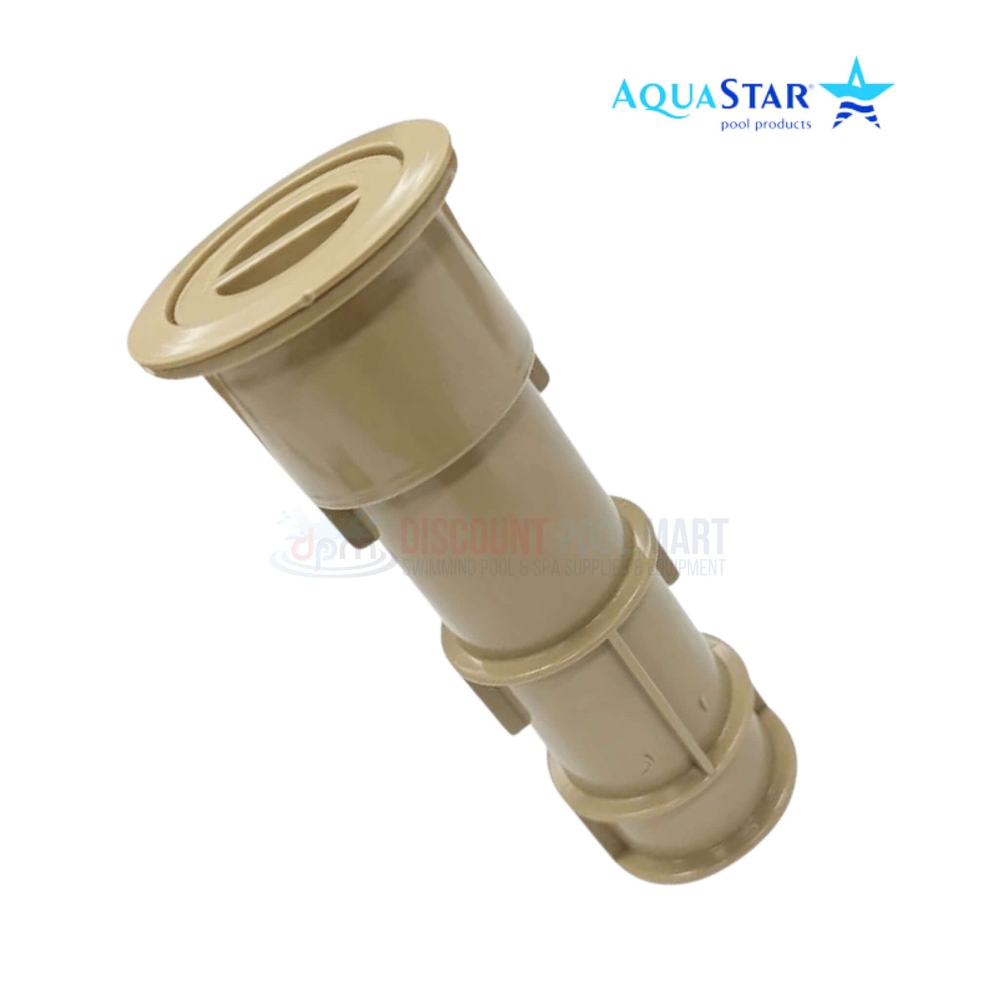 AquaStar Umbrella Stand US108 in tan, 7.5 inches, ideal for pool use. Available at Discount Pool Mart DPM.