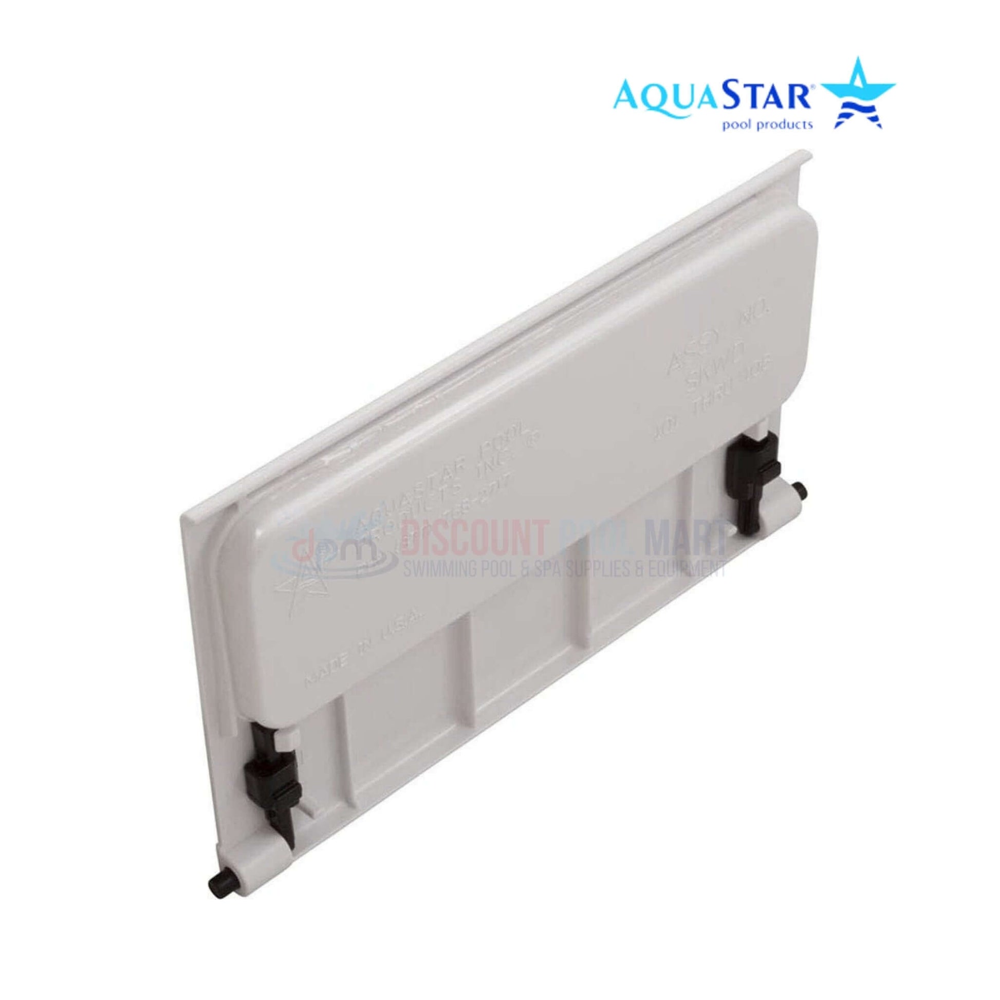AquaStar Weir Plate with Clips SKWD101 for FlowStar Skimmers, white replacement part | Discount Pool Mart DPM