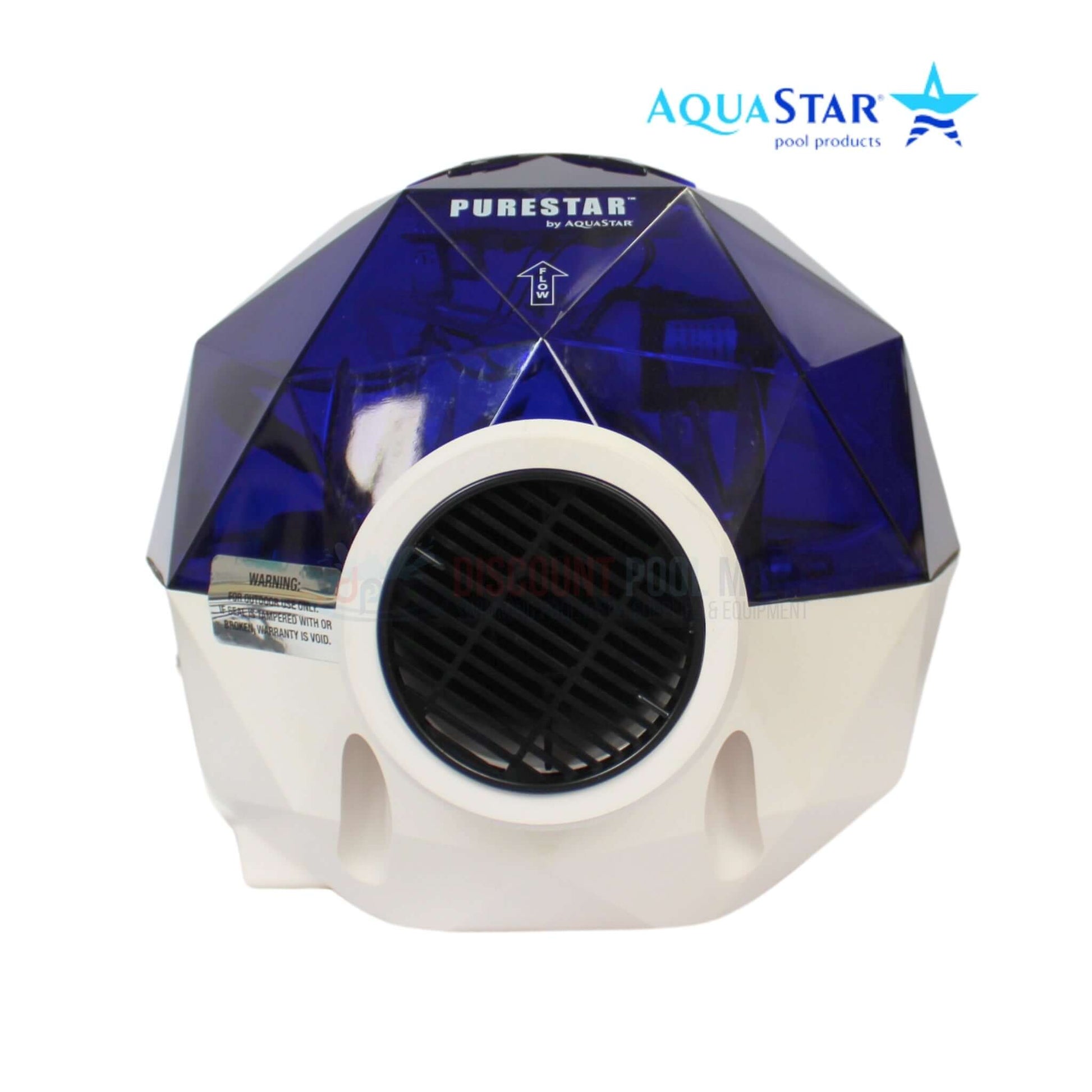 Aquastar PureStar corona discharge ozone system from Discount Pool Mart DPM for clear, healthy pool water.
