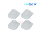 HWN115 | Aquastar Concrete Pod Shoes For Hayward Navigator Pool Vac Cleaners | 4 Pack | AXV414P