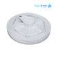 Aquastar Skimmer Float Assembly SKAFL, durable white plastic part, optimal pool performance, from Discount Pool Mart.