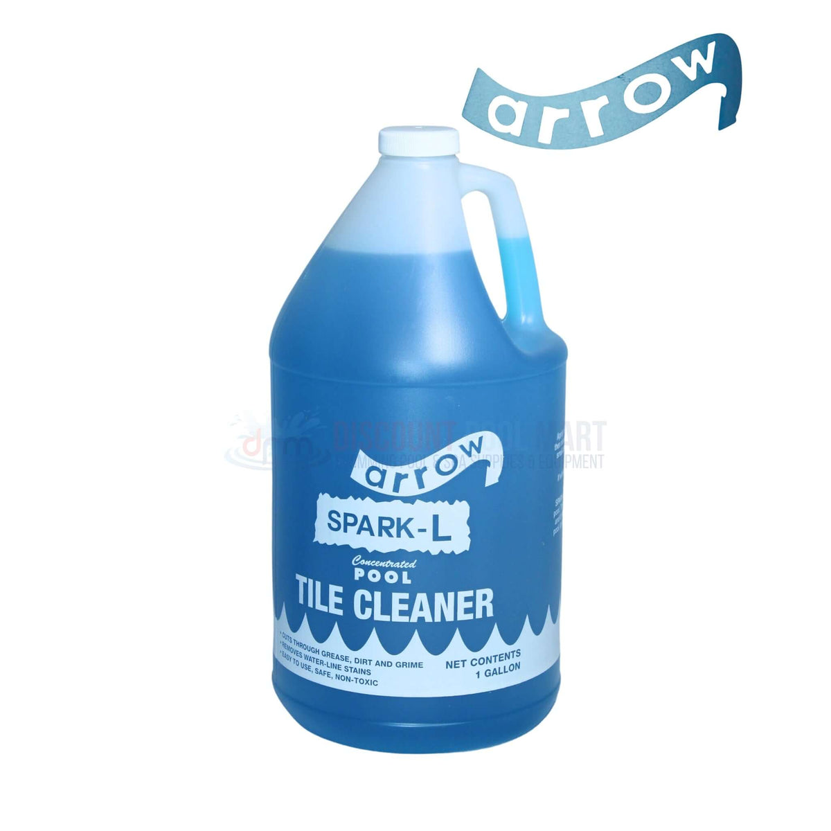 Arrow Spark-L Pool Tile Cleaner 1 Gallon from Discount Pool Mart DPM, removes grease and stains easily.