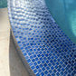 Artistry in Mosaics 1" x 1" Glass Tiles Signature Series | Blue | 1 sq ft. | SS82323B1