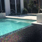 Artistry in Mosaics 1" x 2" Glass Tiles Ocean Series | Black Blend | 1 sq ft. | GC62348K4