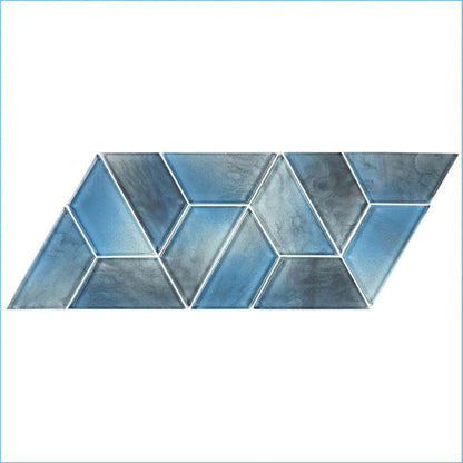 Artistry in Mosaics 2" x 4" Glass Tiles Dimension Series | Morning Fog | TZ824B1