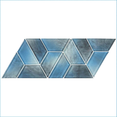 Artistry in Mosaics 2" x 4" Glass Tiles Dimension Series Morning Fog TZ824B1 from Discount Pool Mart DPM.