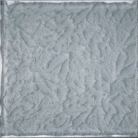 Gray 6x6 Glass Tile from Moonscape Series, textured design - Artistry in Mosaics MS866K7, available at Discount Pool Mart DPM.