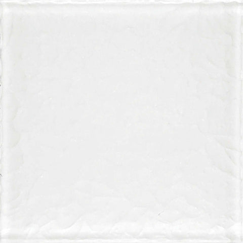 Artistry in Mosaics 6" x 6" White Glass Tile Moonscape Series MS866W2 from Discount Pool Mart DPM.